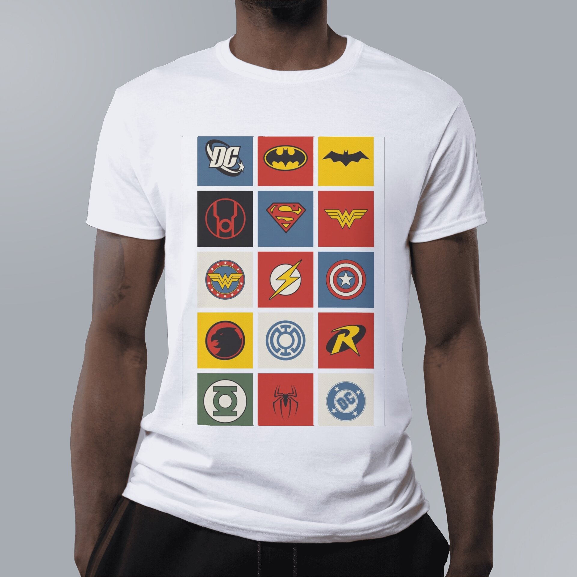 Camiseta Logos DC Comics - 1
