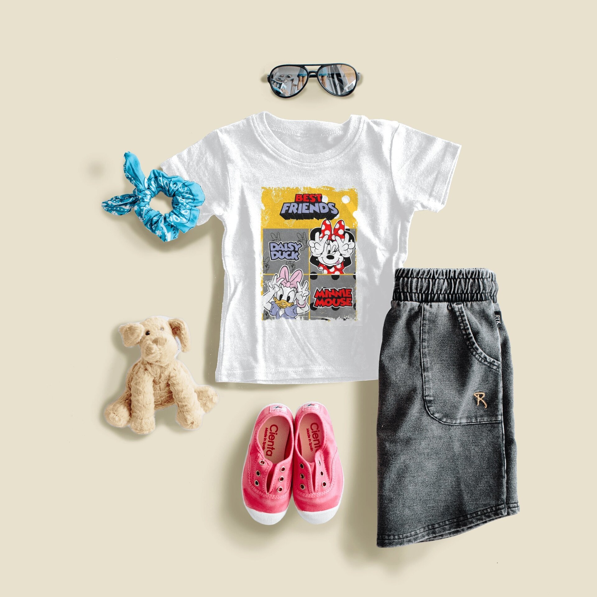 Camiseta Best Friend Minnie y Daisy - 1