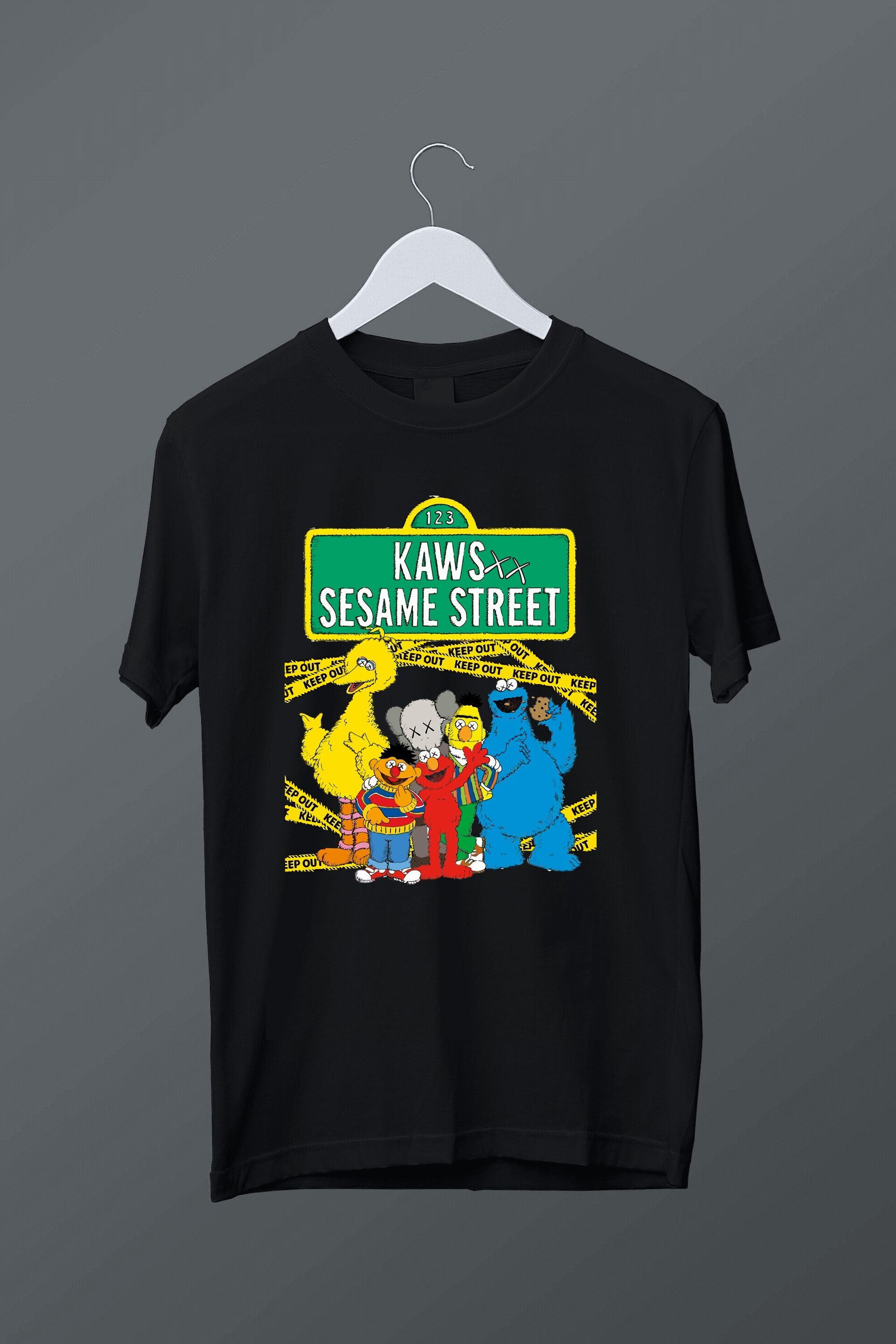 CAmiseta Kaws Sesame Street - 1