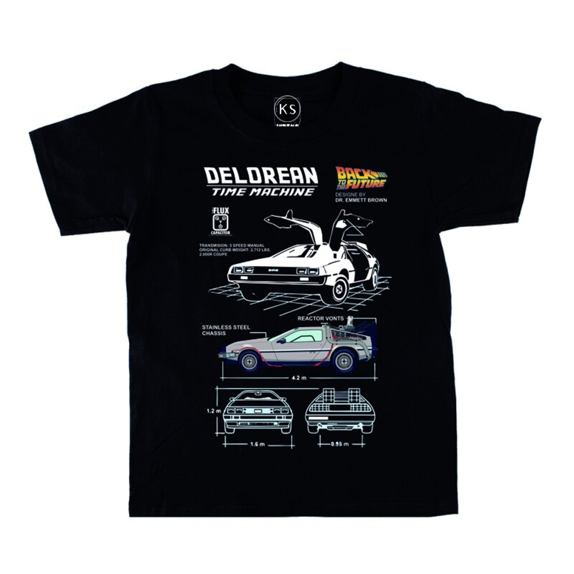 Camiseta Delorean - 1