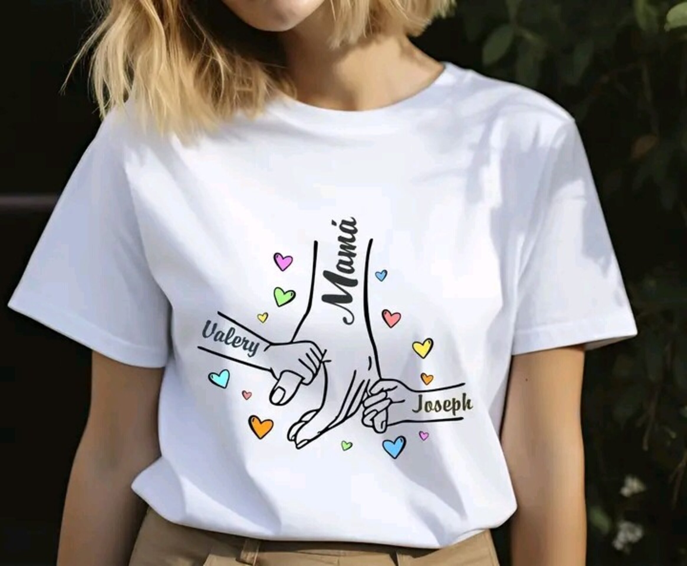 Camiseta Manos Mama - 2