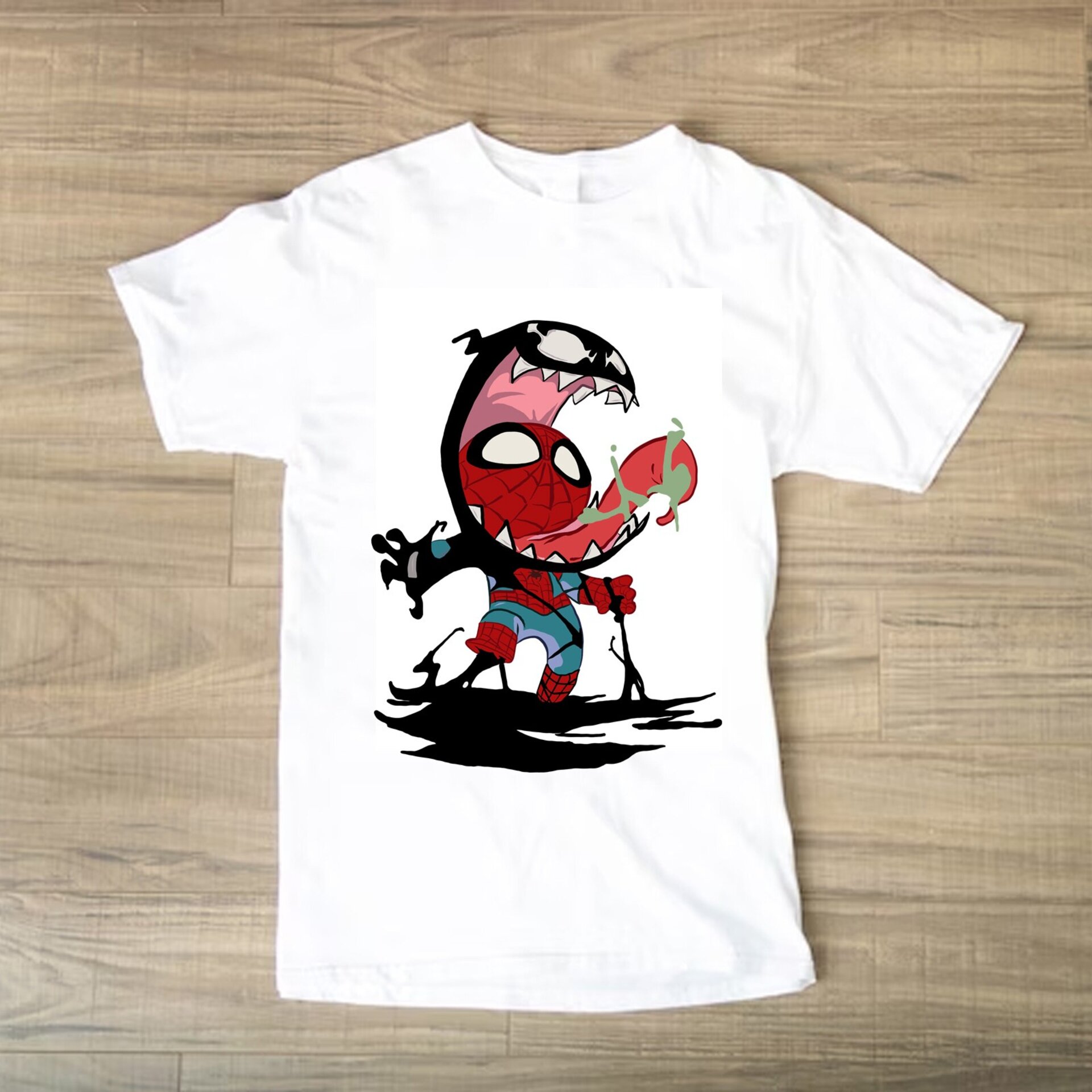 Camiseta Spiderman y Venom - 1