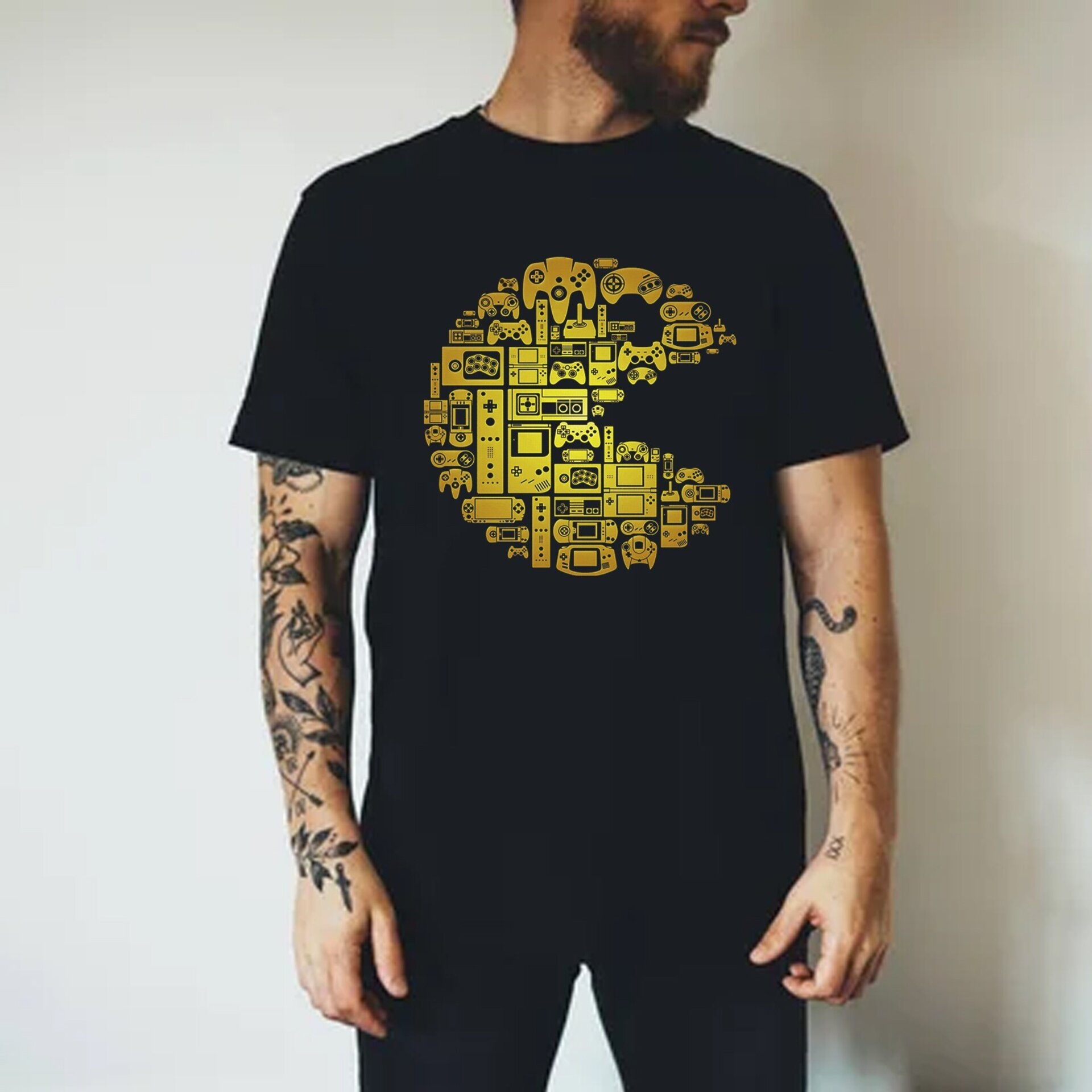 Camiseta Pac-Man Videojuegos - 1