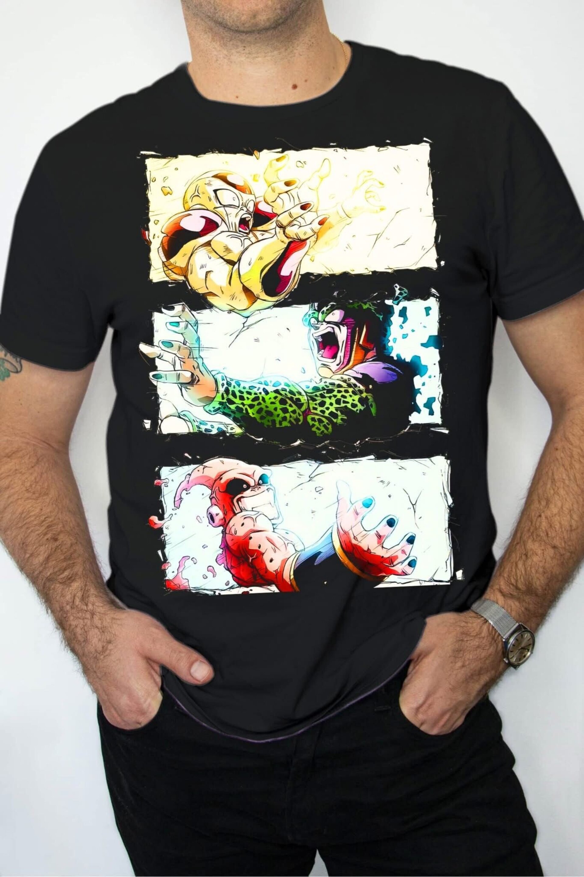Camiseta Dragon Ball Villanos - 1